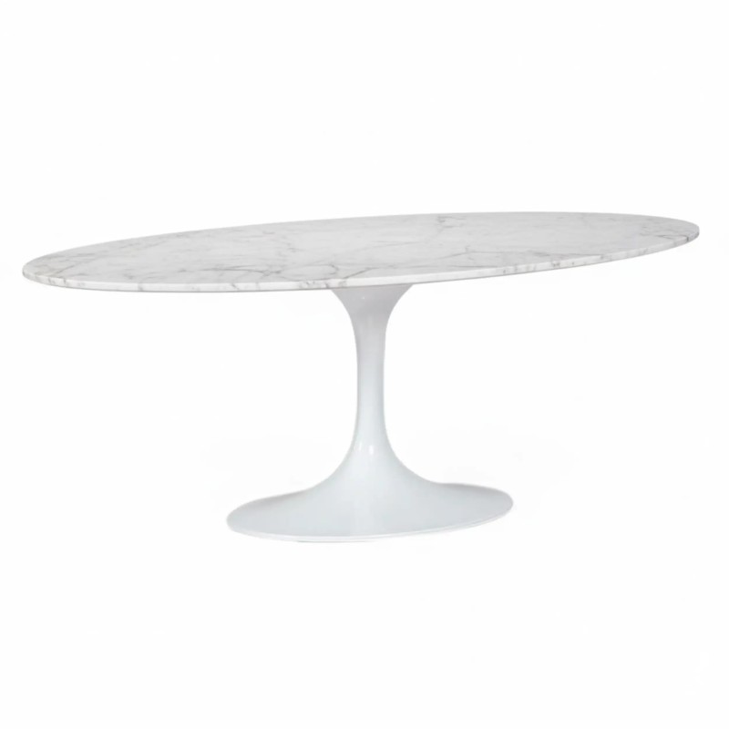 Inspiración Mesa de Centro Tulip de Mármol Carrara - Mueble Design