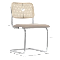 Cesca-käsityöläisten tuoli - Rottinki-tuoli - Design-huonekalut