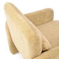 Sillón Bristol minimalista tapizado | Espuma alta densidad