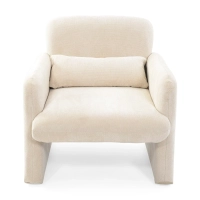 Bristol minimalist upholstered armchair : High-density foam