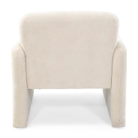 Bristol minimalist upholstered armchair : High-density foam