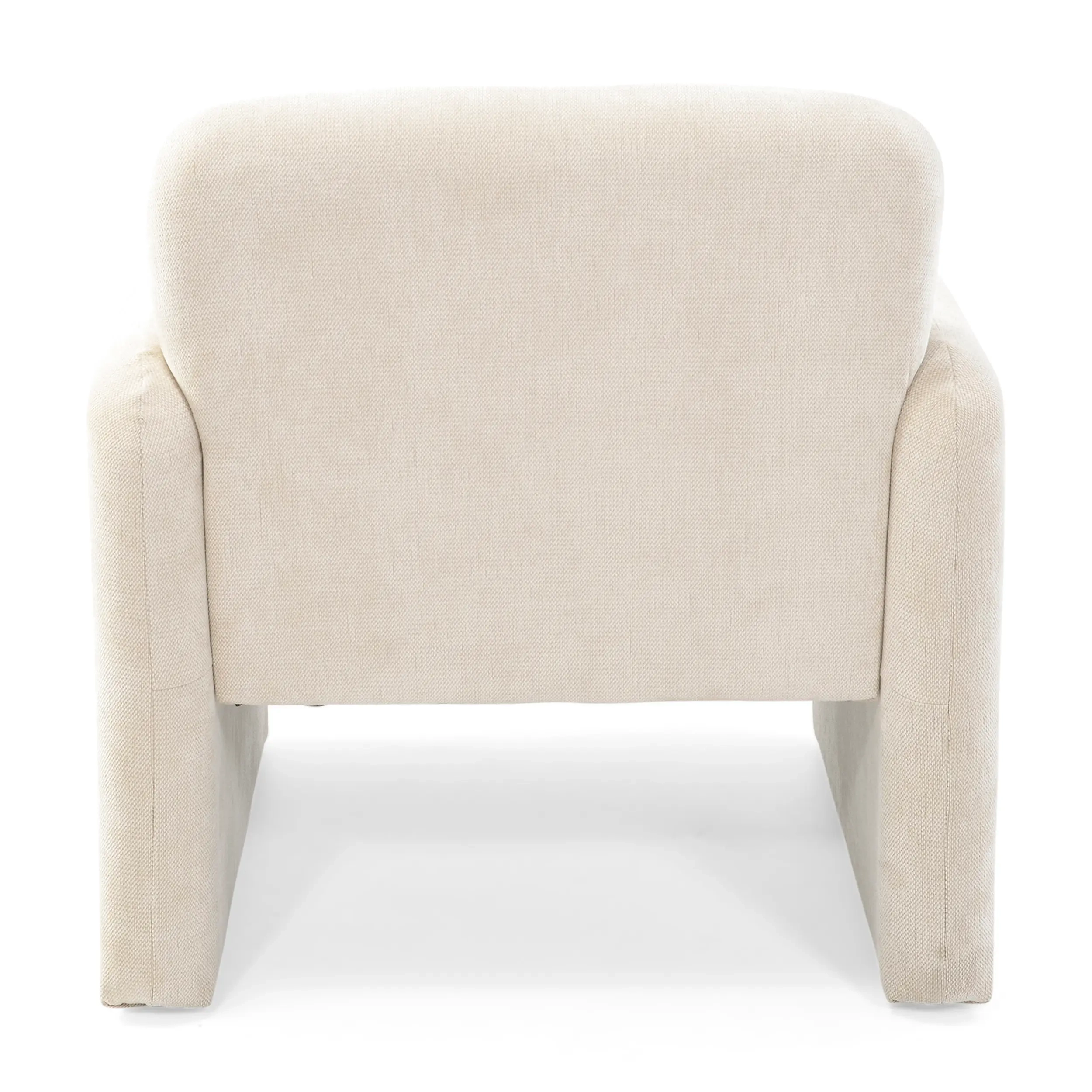 Bristol minimalist upholstered armchair : High-density foam