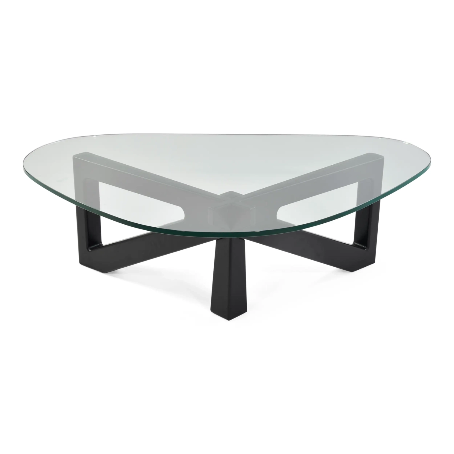 Designat soffbord i härdat glas - Nodda