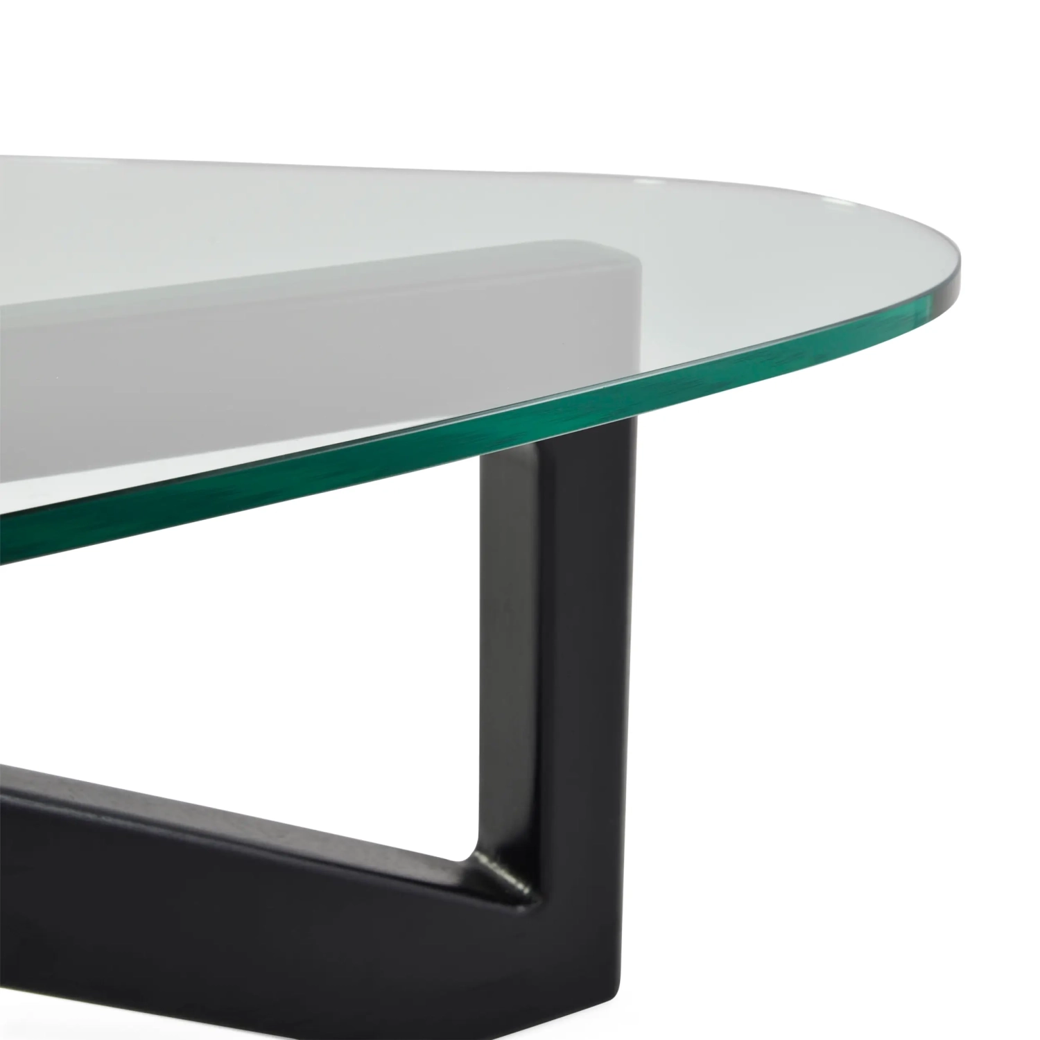 Designer Couchtisch aus gehärtetem Glas - Nodda