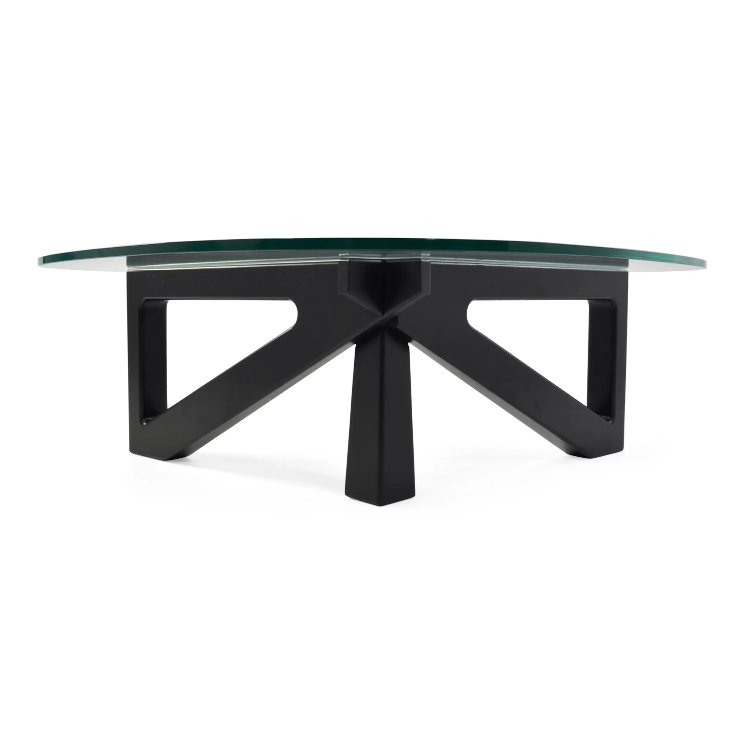 Mesa de centro de diseño en cristal templado - Nodda