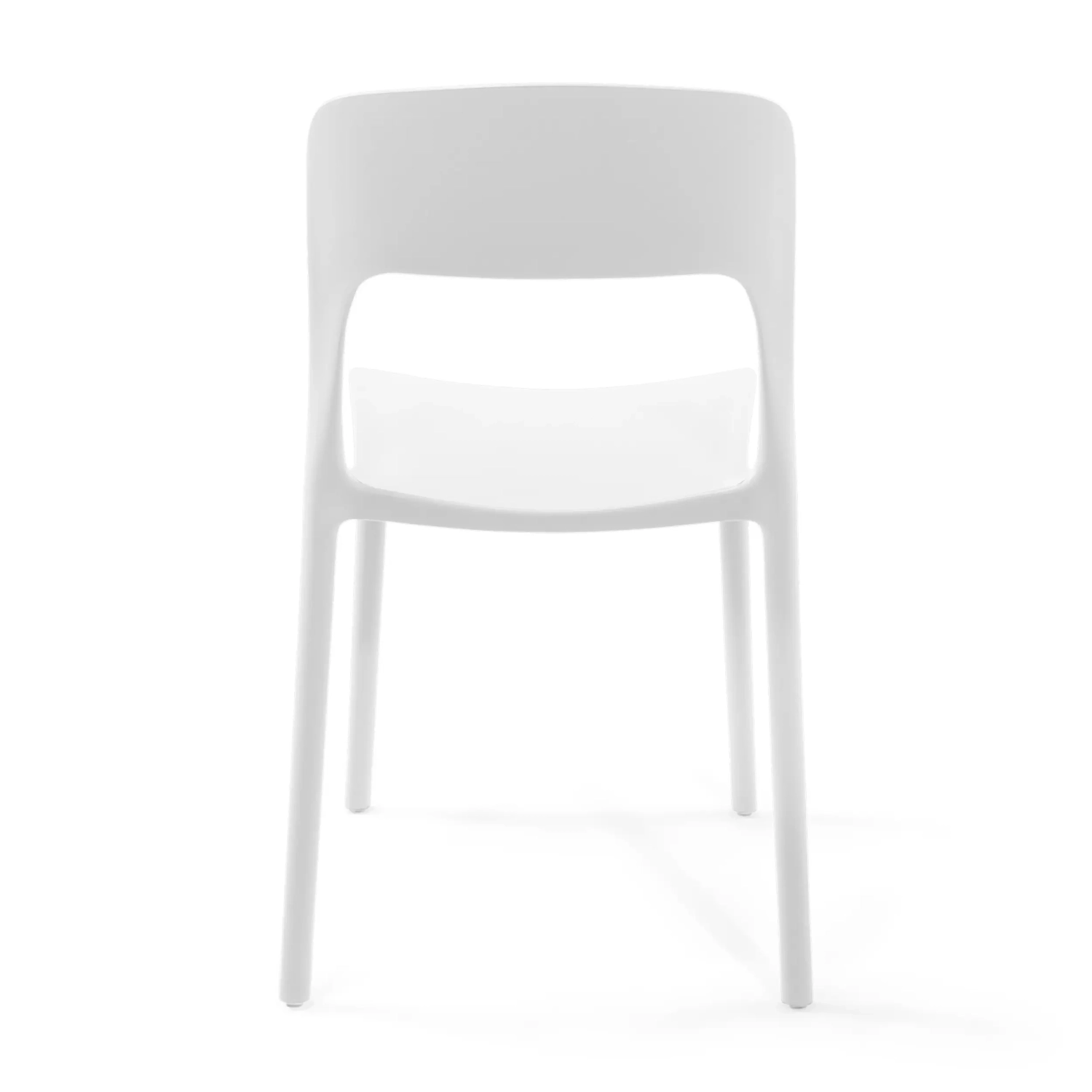 Silla apilable de polipropileno para exterior - Pavilon