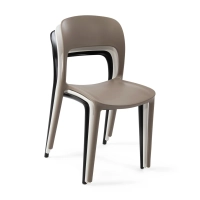 Chaise empilable d'extérieur en polypropylène - Pavilon