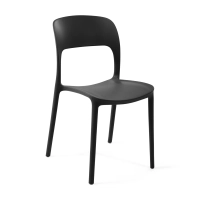 Silla apilable de polipropileno para exterior - Pavilon