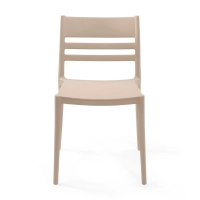 Ulkokäyttöön soveltuva pinottava polypropeenituoli - Creta
