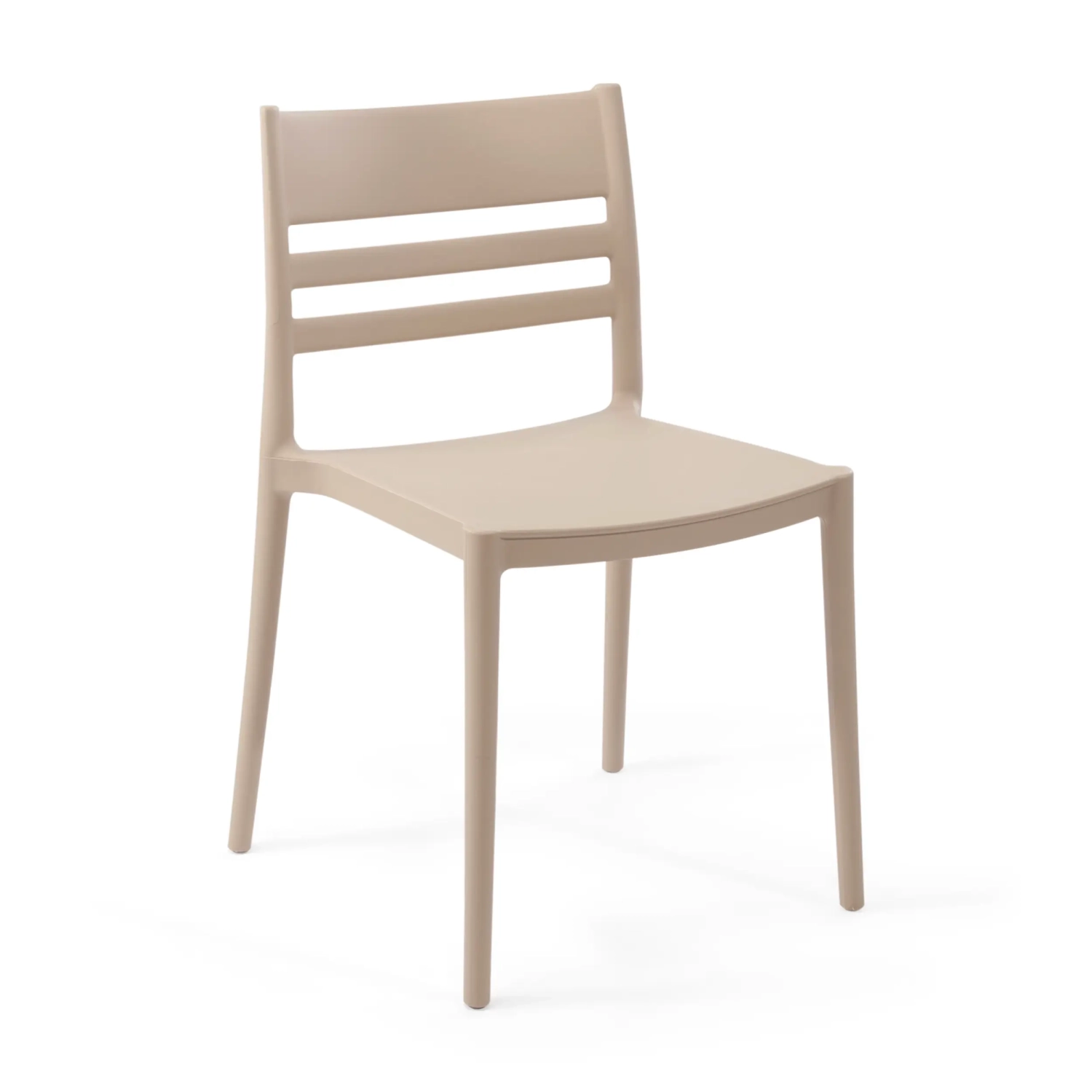 Chaise empilable en polypropylène pour usage extérieur - Creta