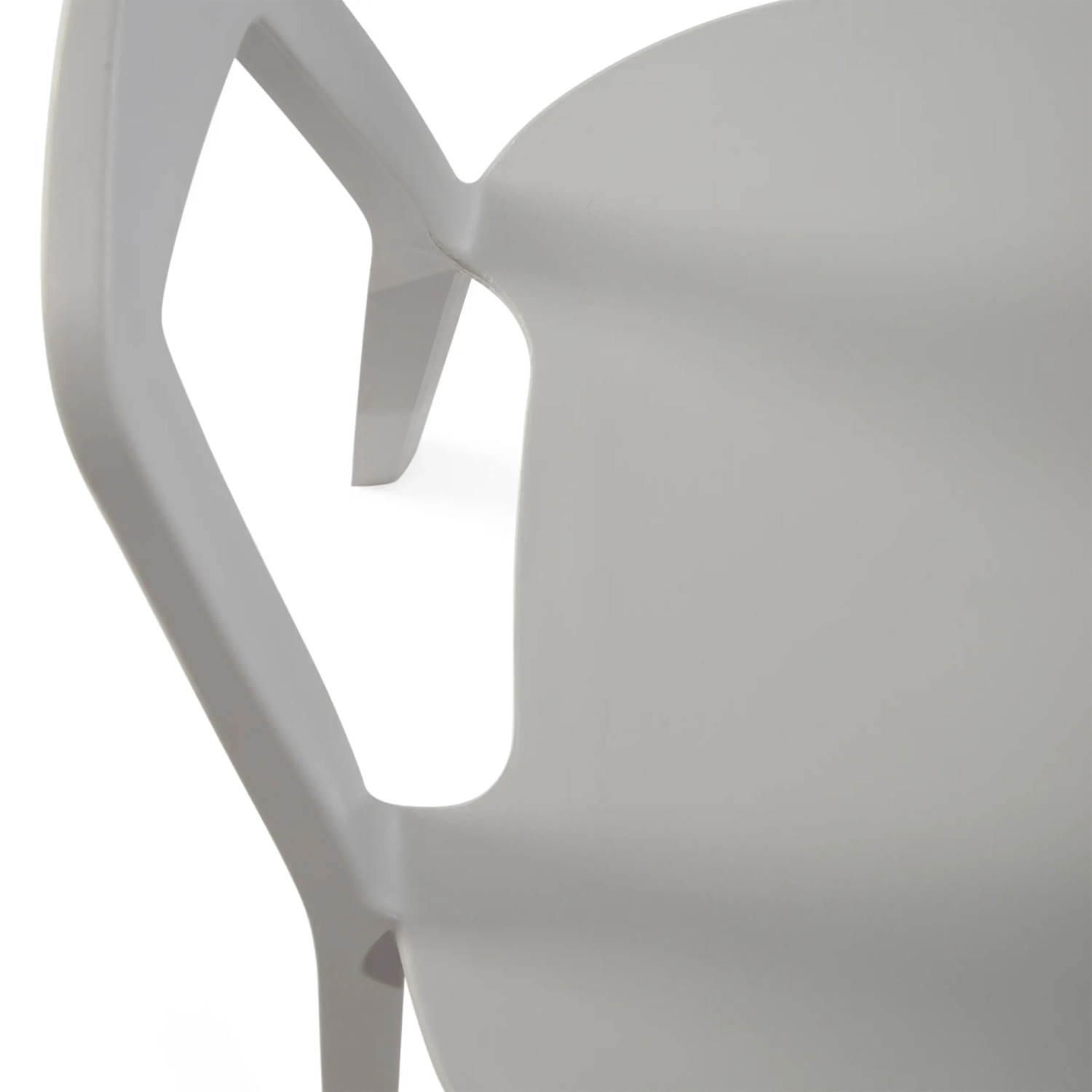 Chaise de salle à manger et d'extérieur empilable - Krilen