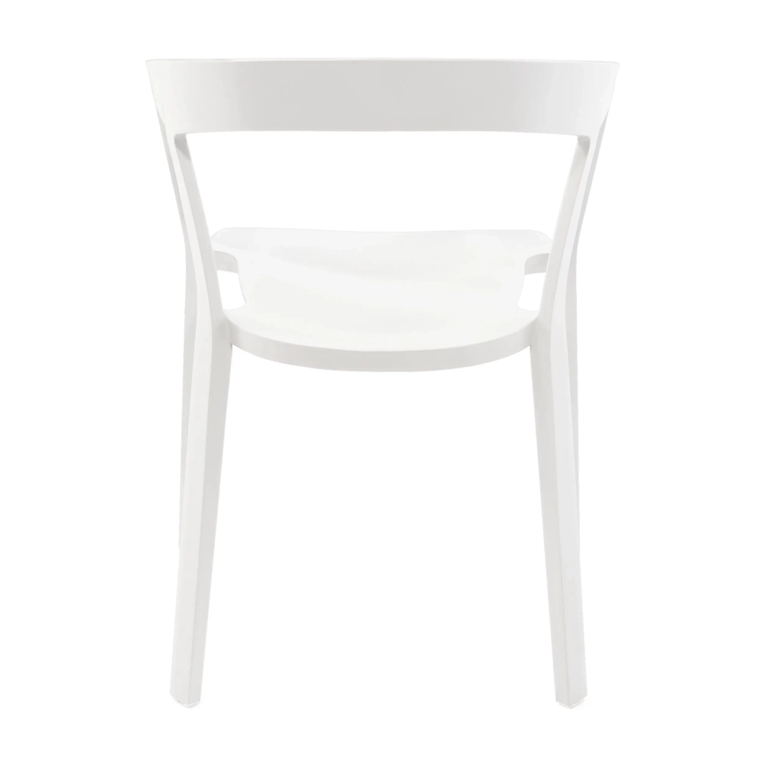 Chaise de salle à manger et d'extérieur empilable - Krilen