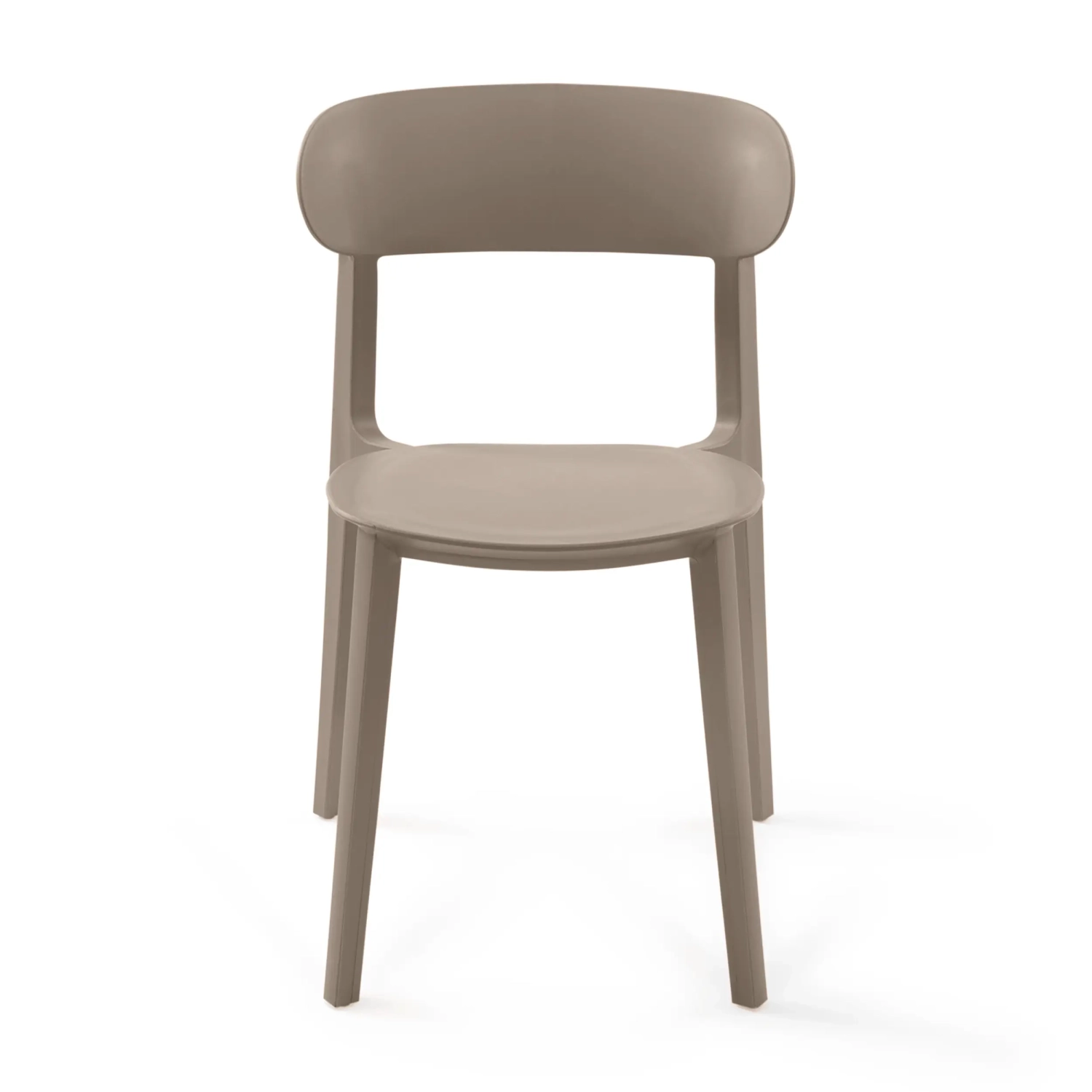 Stapelbar designstol i polypropylen - Sun