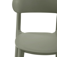 Chaise design empilable en polypropylène - Sun