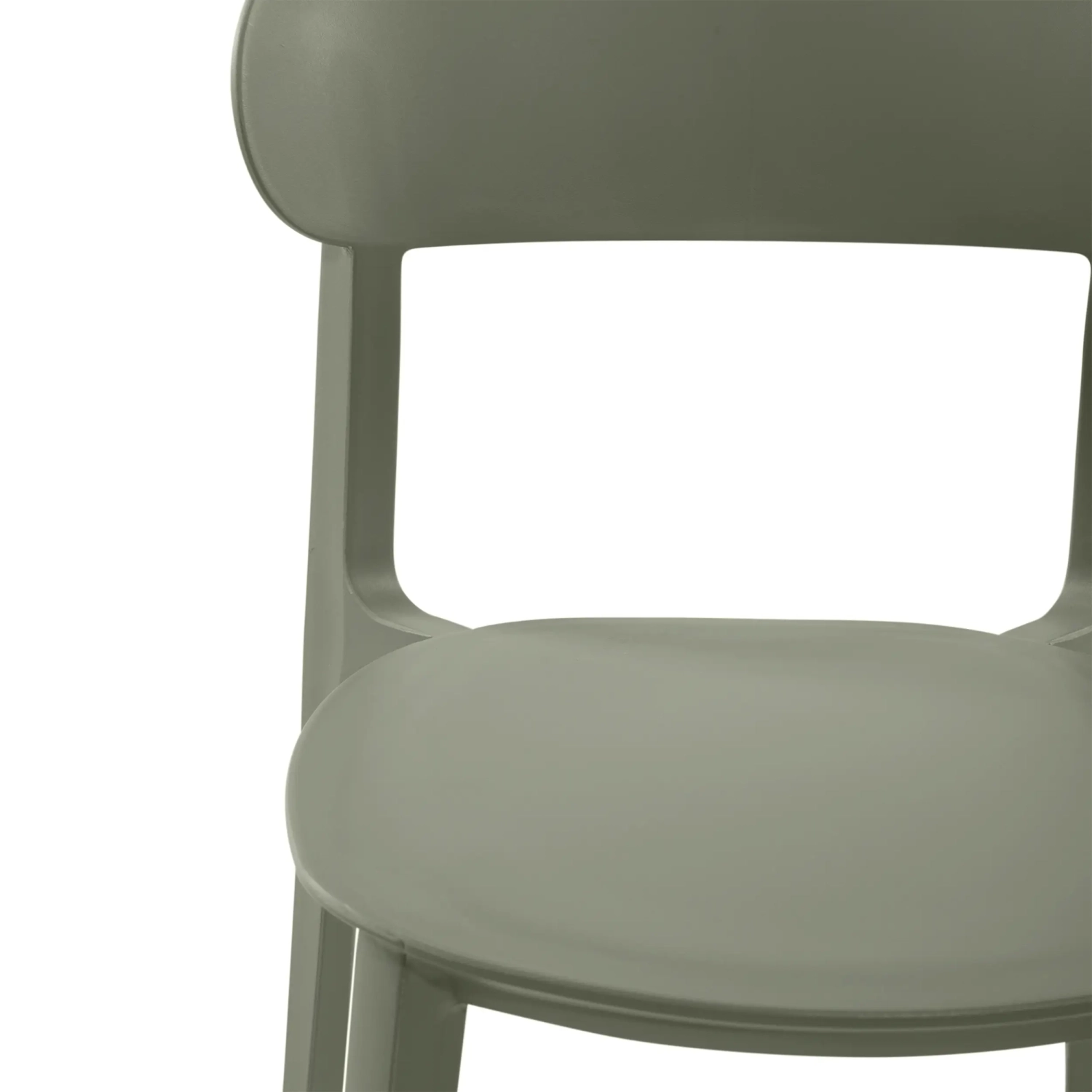 Stapelbare designstoel van polypropyleen - Sun