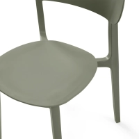 Pinottava polypropeenista valmistettu design-tuoli - Sun