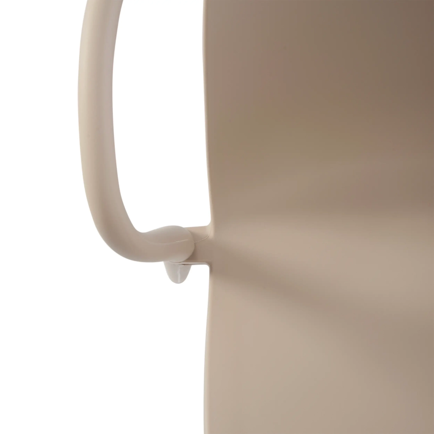 Stacking chair with armrests for indoor and outdoor use - Pierre