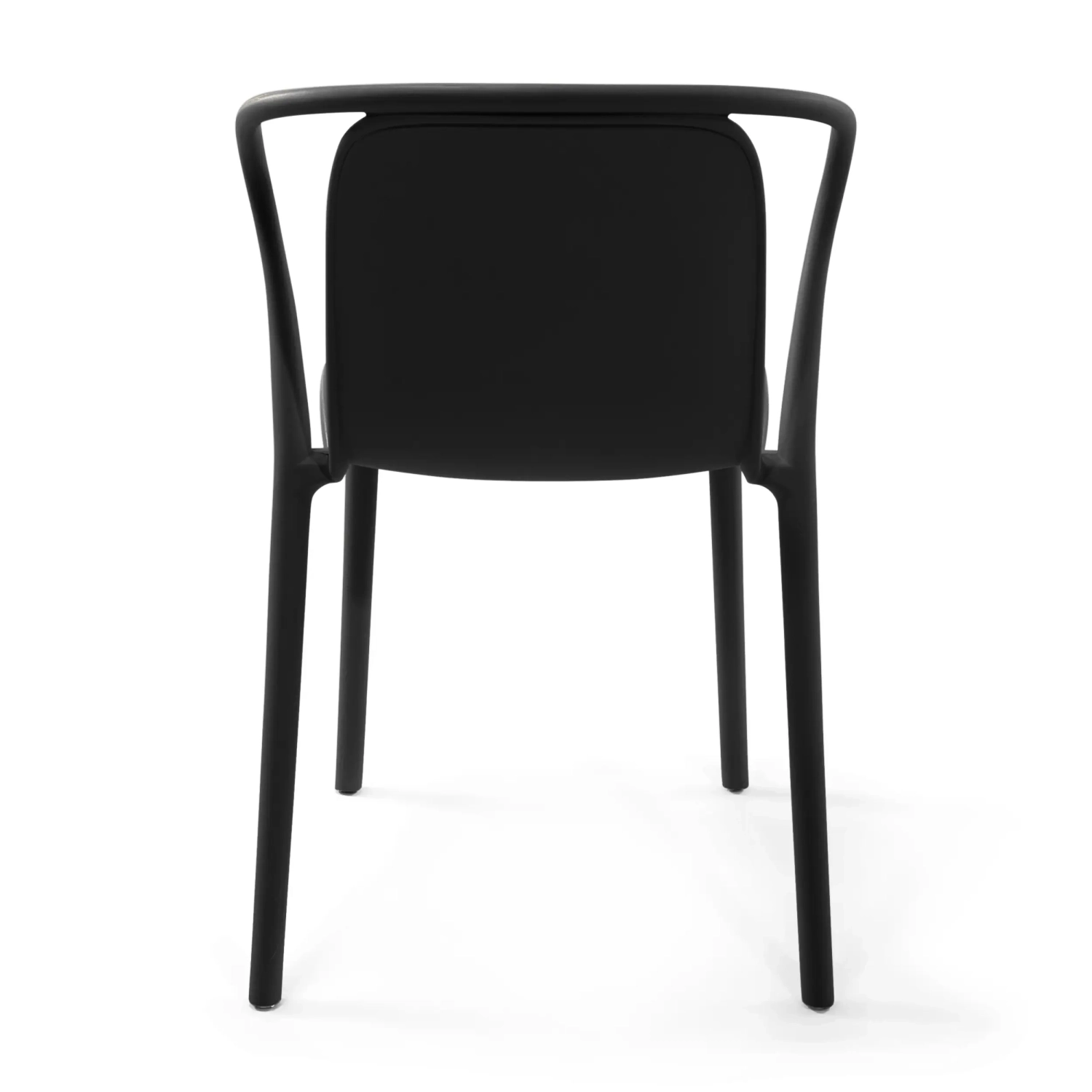 Chaise empilable avec accoudoirs pour l'intérieur et l'extérieur - Pierre
