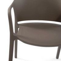 Designerskie krzesło do użytku wewnątrz i na zewnątrz - Alpstone