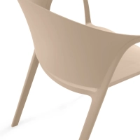 Designerskie krzesło do użytku wewnątrz i na zewnątrz - Alpstone