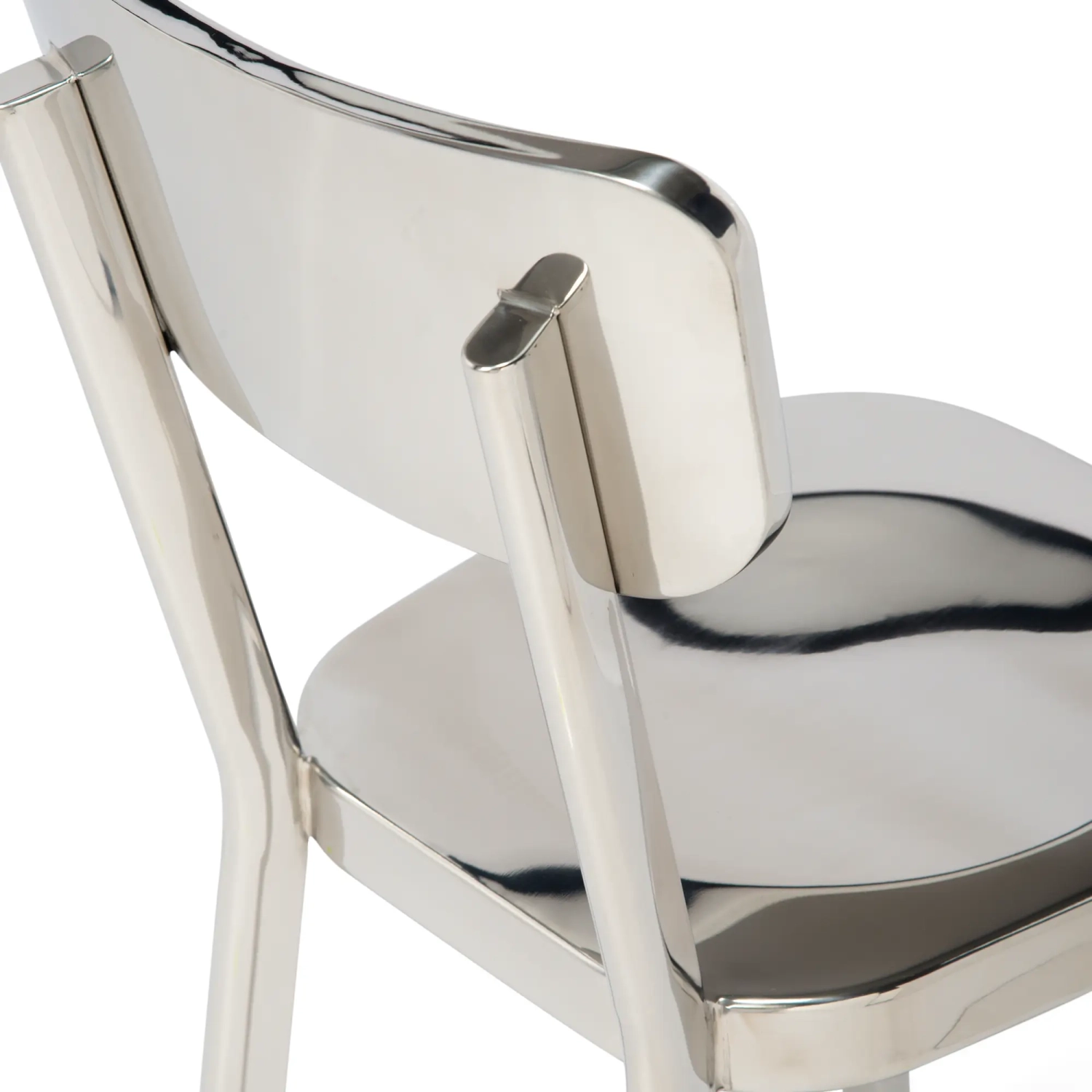 Sedia Delawere in acciaio inossidabile: elegante design industriale
