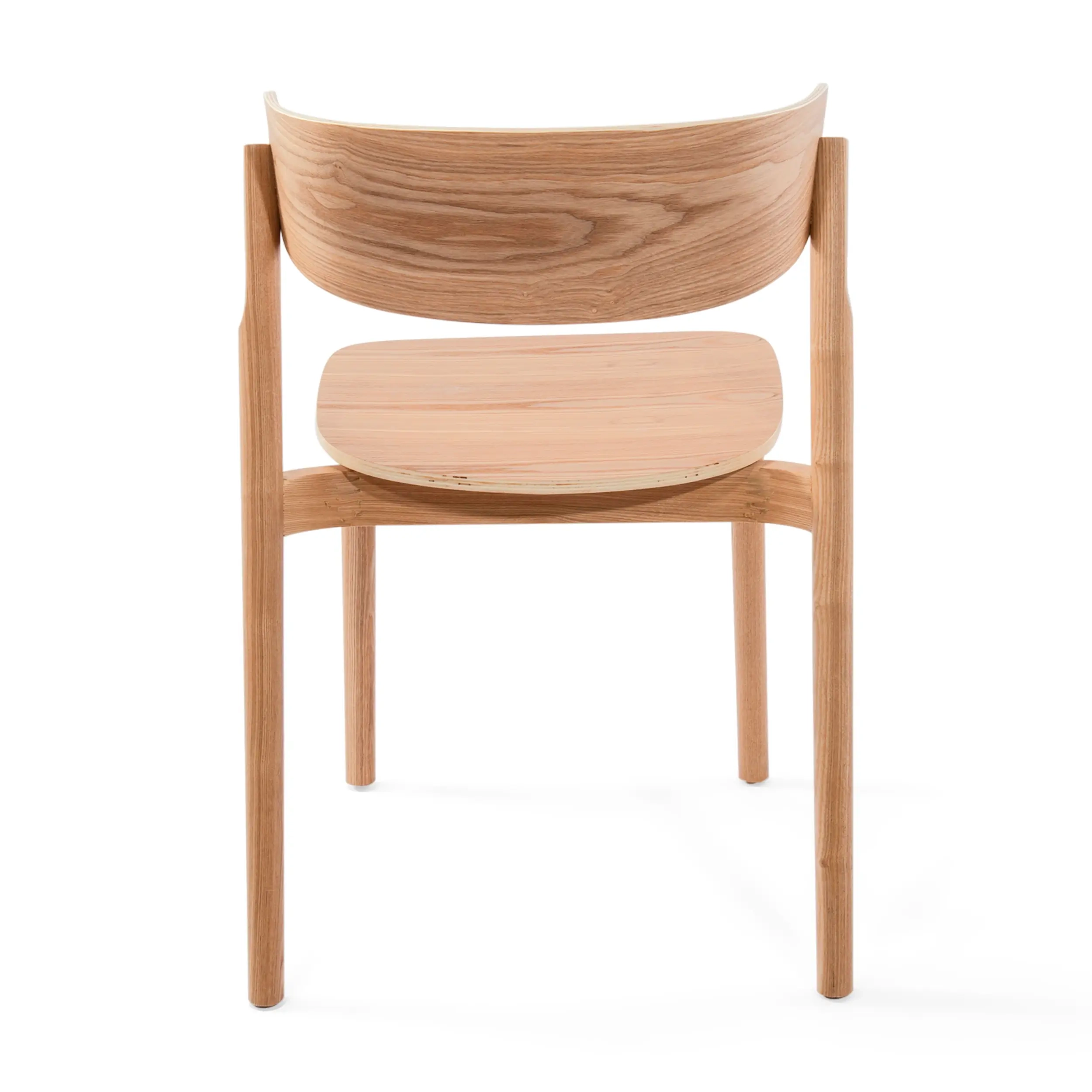 Natural ash dining chair Notorius : Elegant design scandinavian