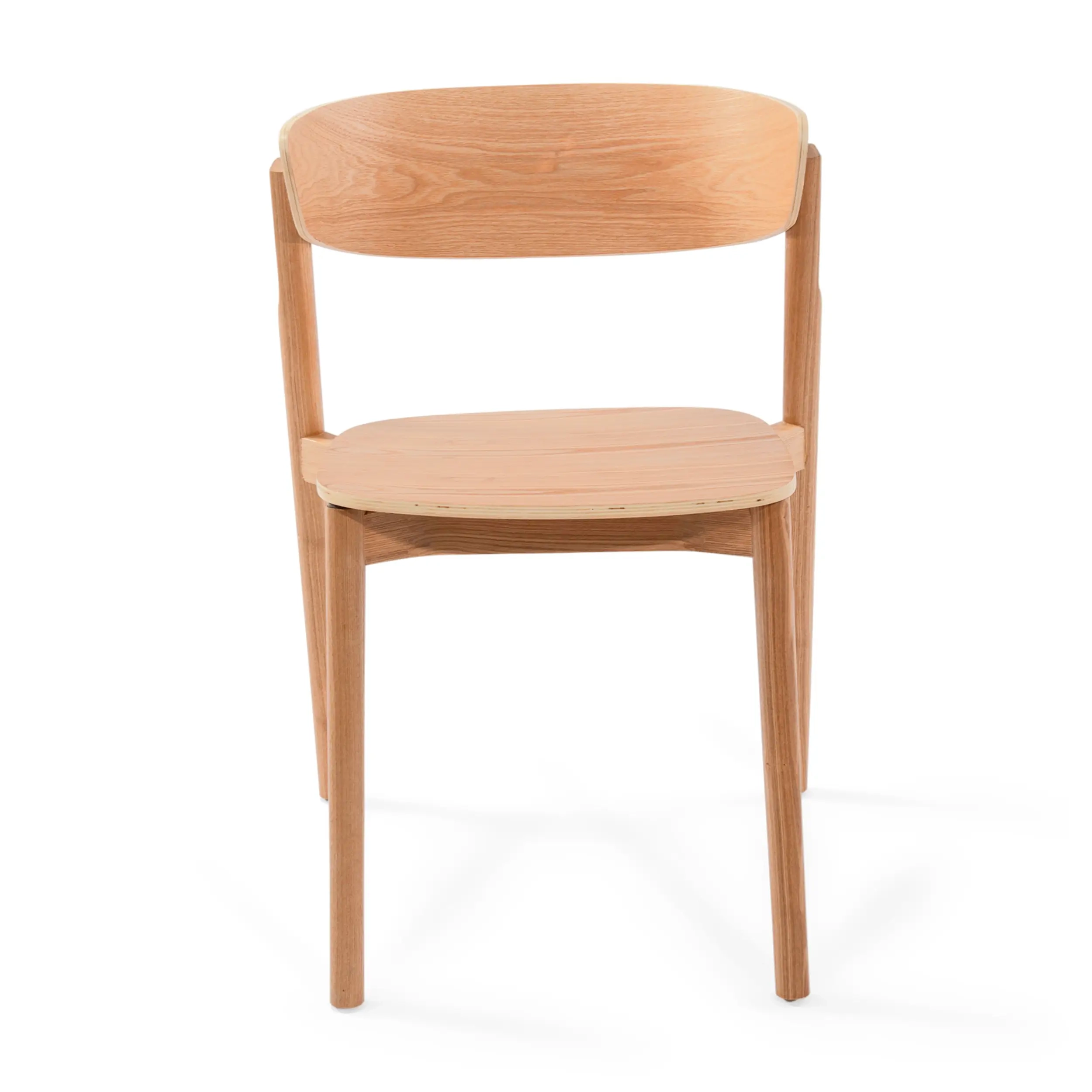 Cadeira de jantar em freixo natural Notorius | Design elegante nórdico