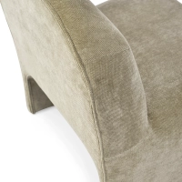 Čalouněné designové křeslo Basel, minimalistický a pohodlný styl