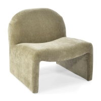 Designerski fotel tapicerowany Basel, minimalistyczny i wygodny styl