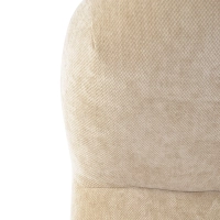 Gestoffeerde design fauteuil Basel, minimalistische en comfortabele stijl