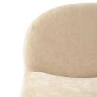 Sillón de diseño tapizado Basel, estilo minimalista y cómodo