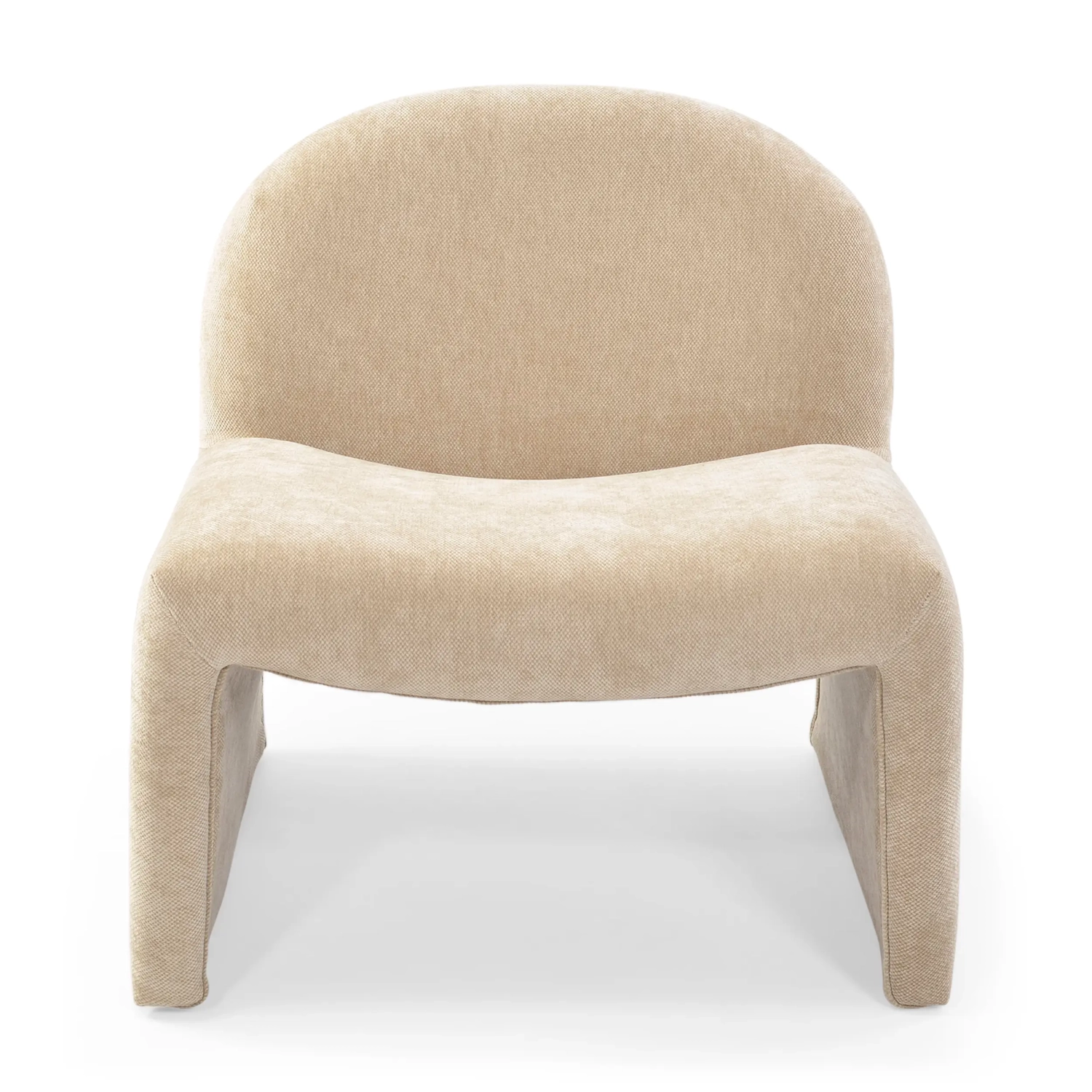 Čalouněné designové křeslo Basel, minimalistický a pohodlný styl