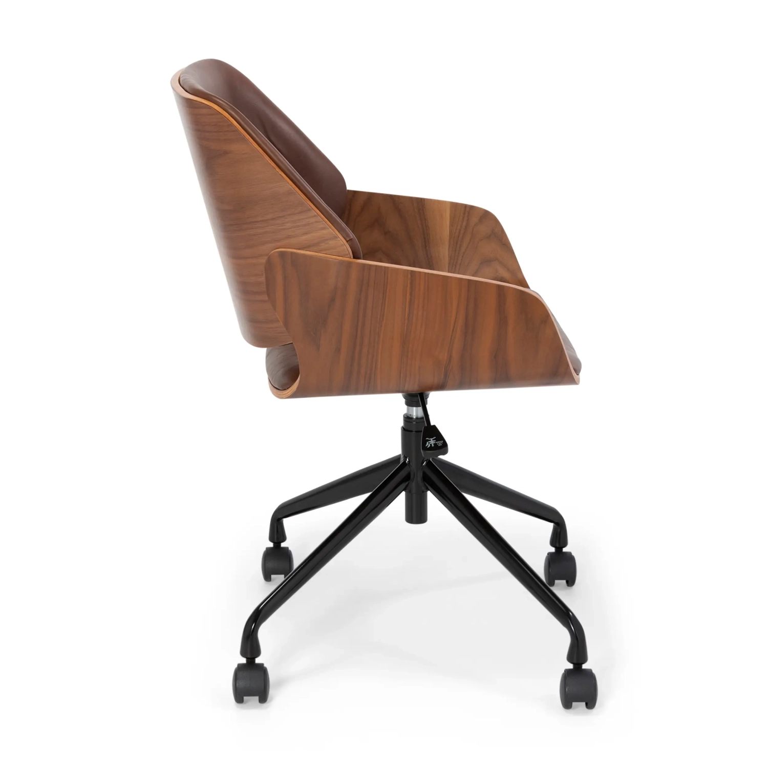 Cleveland Retro -toimistotuoli tekonahkaa | Säädettävä vintage-tyylinen malli