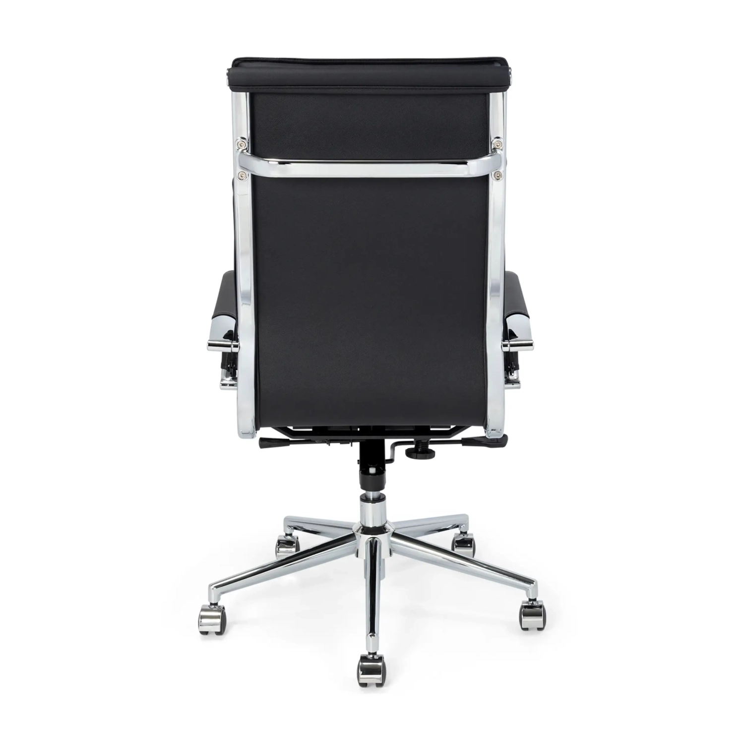 Krzesło biurowe Studio z wysokim oparciem | Ergonomiczne krzesło biurowe z imitacji skóry