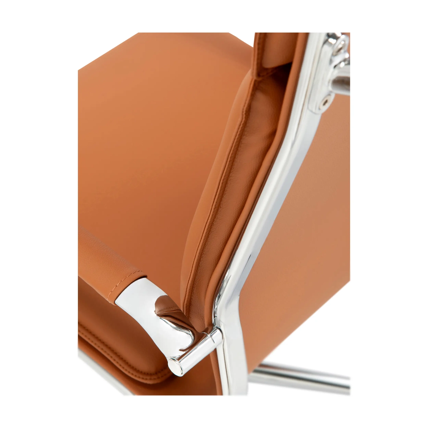 Sedia da ufficio Studio con schienale alto | Sedia da scrivania ergonomica in ecopelle