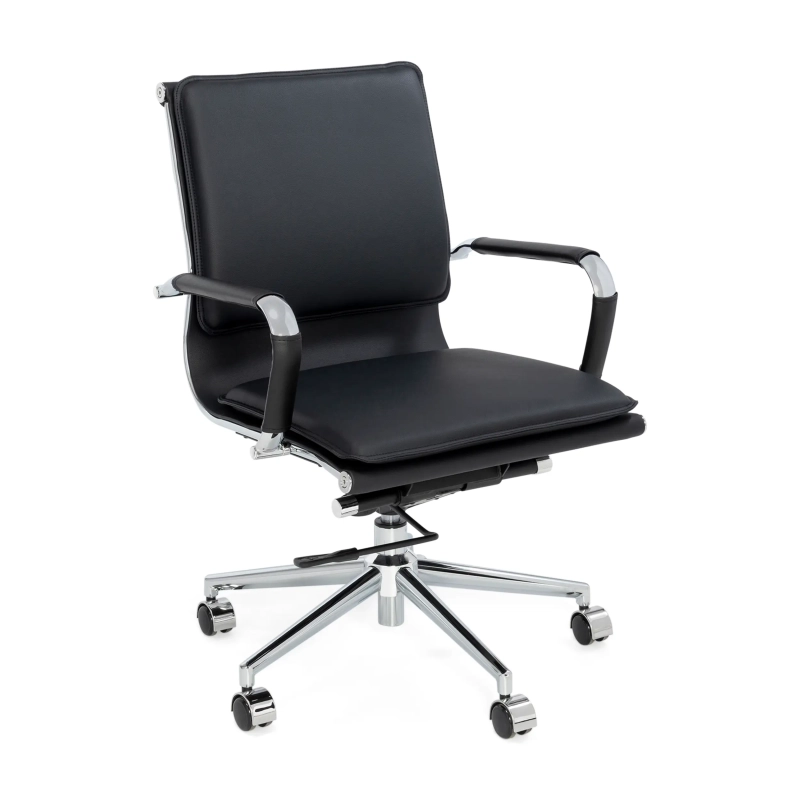 Sedia da ufficio Studio con schienale basso | Design ergonomico e moderno