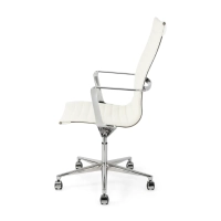 Task Executive kontorsstol i läder med hög rygg | Ergonomisk kontorsstol i premiumklass