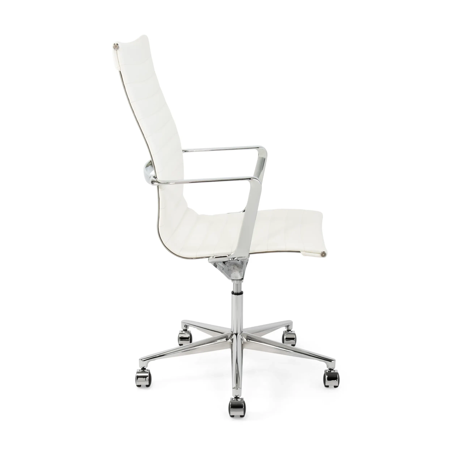 Sedia da ufficio Task Executive con schienale alto in pelle | Sedia da ufficio ergonomica di alta qualità