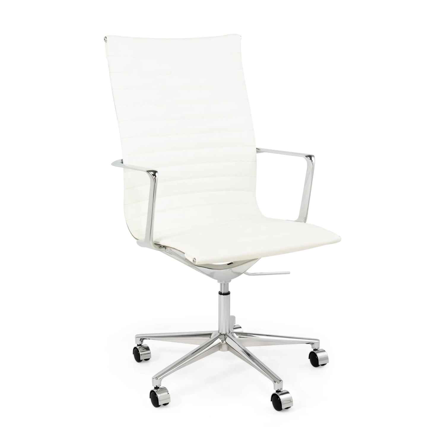 Task Executive Bürostuhl mit hoher Rückenlehne aus Leder | Hochwertiger ergonomischer Bürostuhl