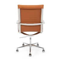 Task Executive kontorsstol i läder med hög rygg | Ergonomisk kontorsstol i premiumklass