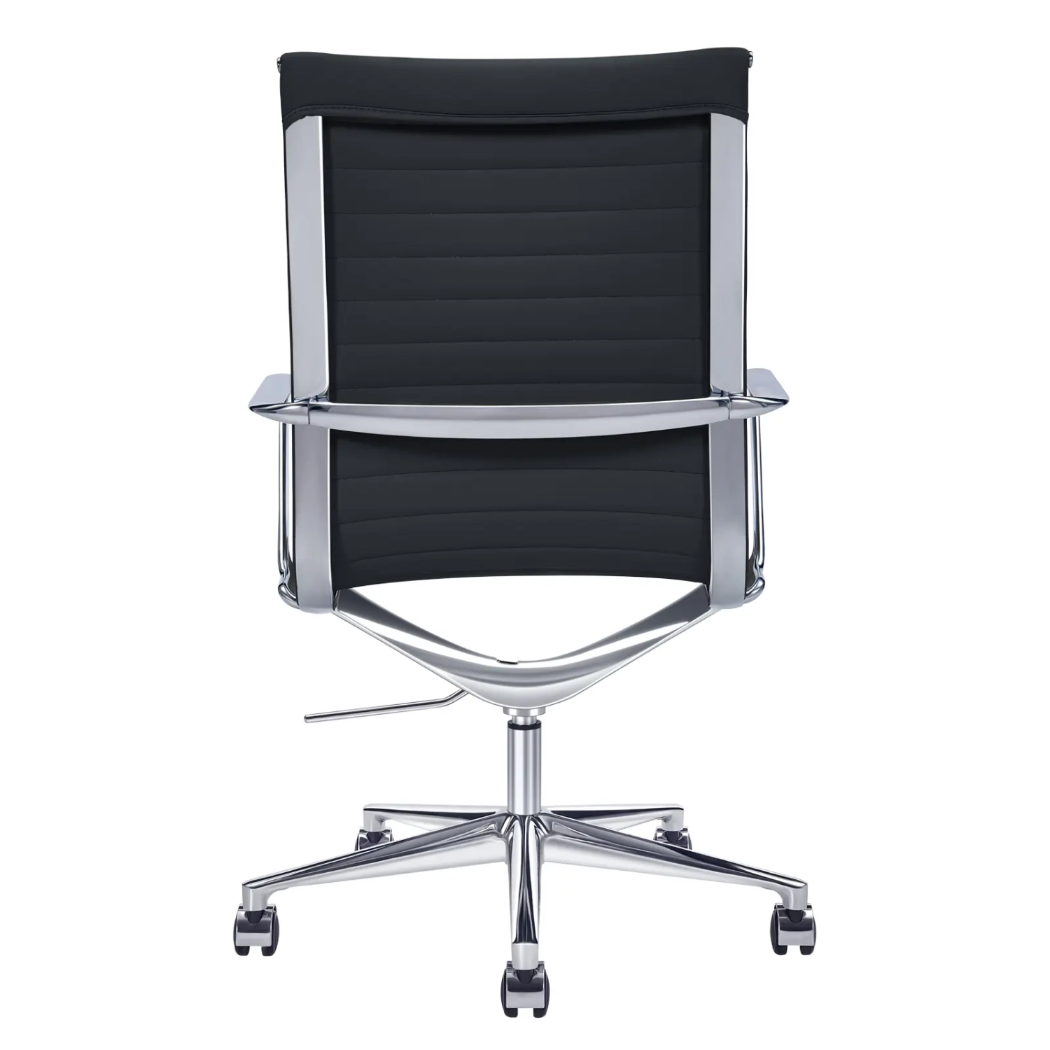 Sedia da ufficio Task Executive con schienale alto in pelle | Sedia da ufficio ergonomica di alta qualità