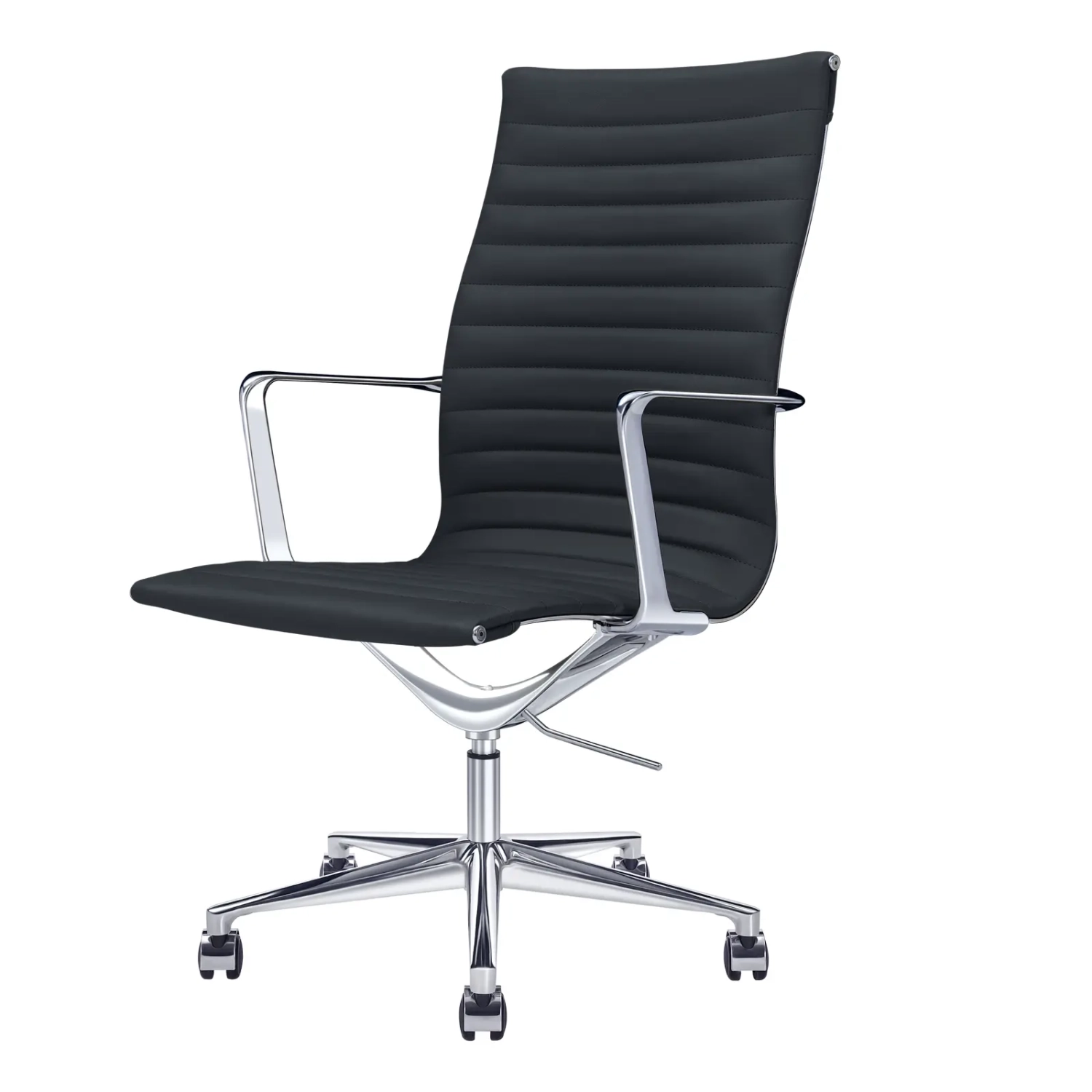 Task Executive kontorsstol i läder med hög rygg | Ergonomisk kontorsstol i premiumklass