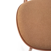 Carlotta Ergonomic Stackable Dining Chair | Modern Upholstered Chair