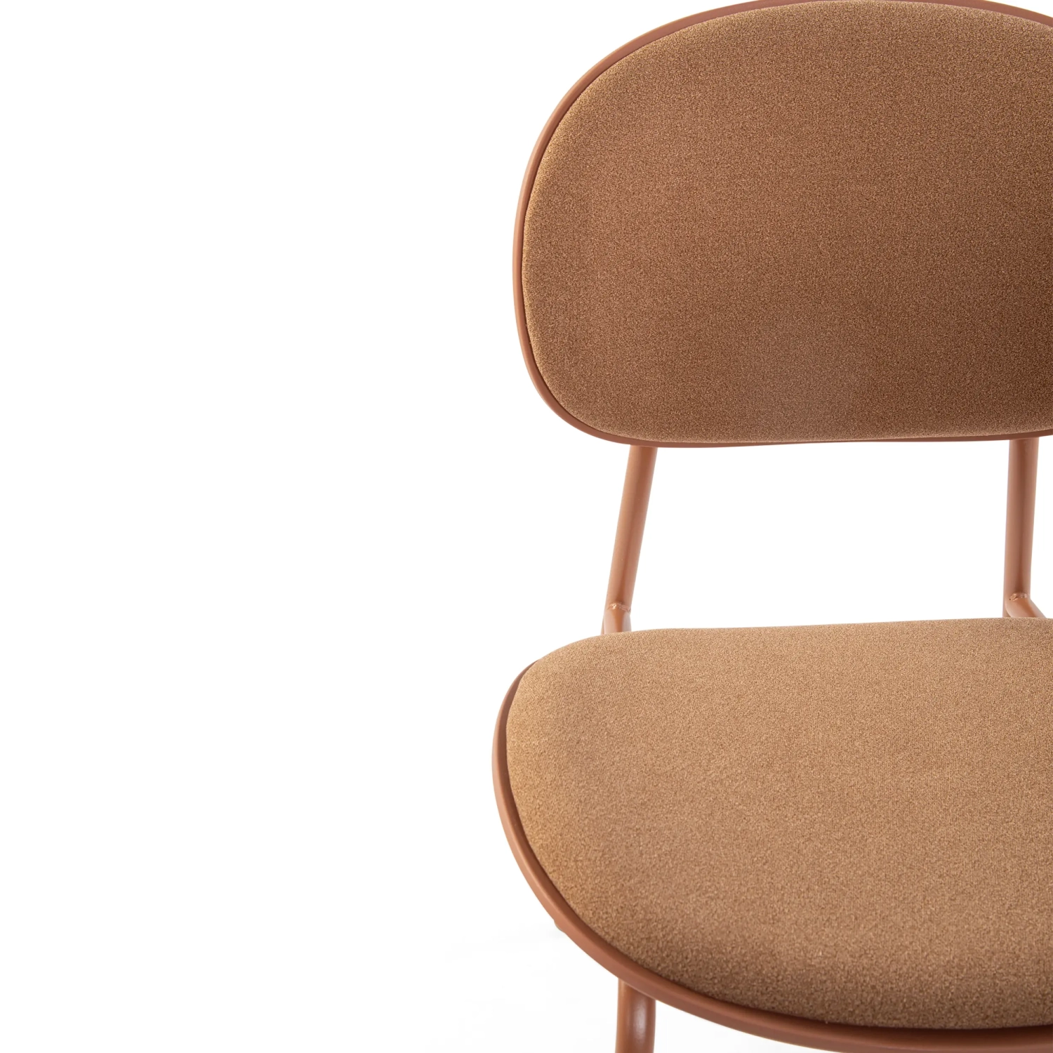 Carlotta Ergonomic Stackable Dining Chair | Modern Upholstered Chair