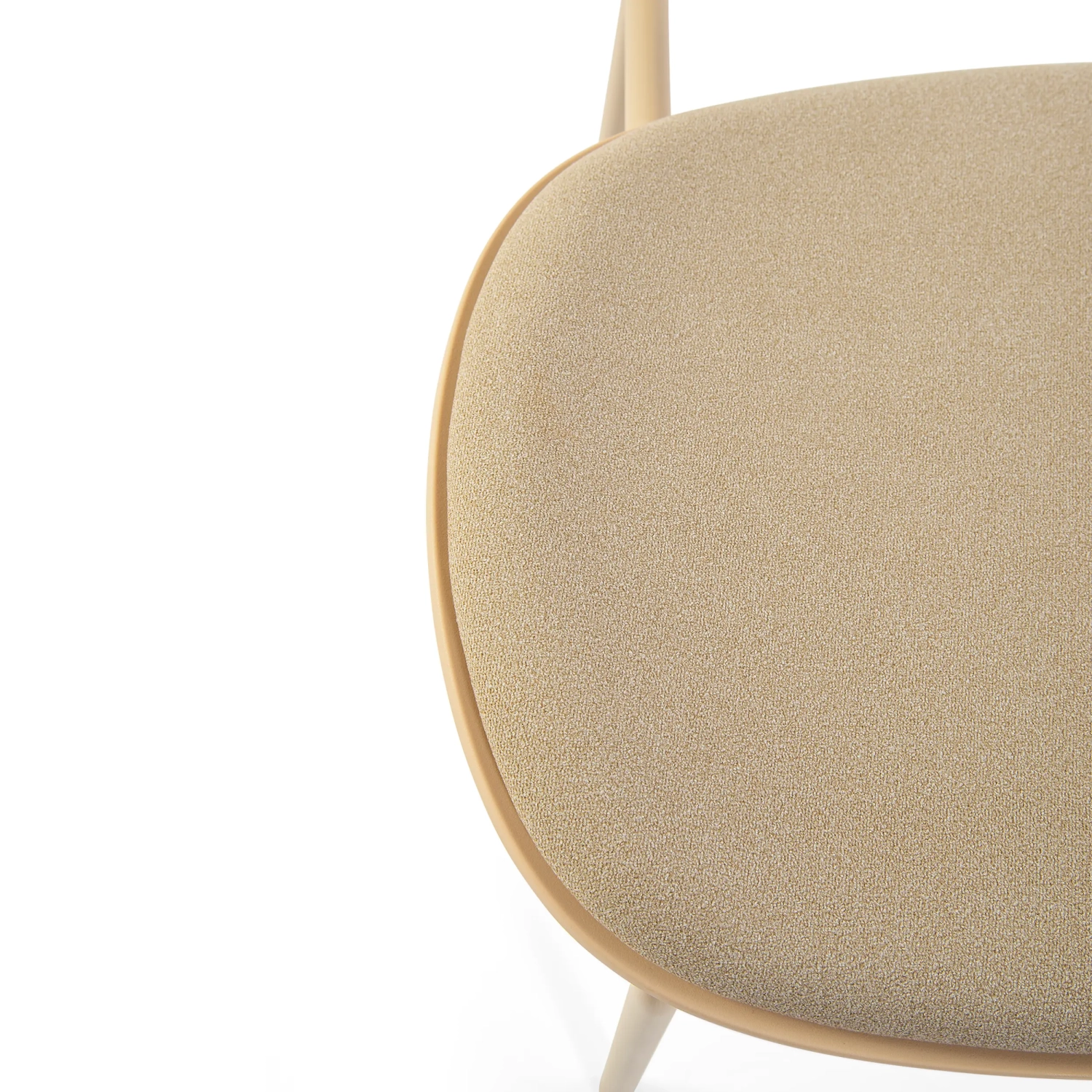 Ergonomická stohovatelná jídelní židle Carlotta | Moderní čalouněná židle
