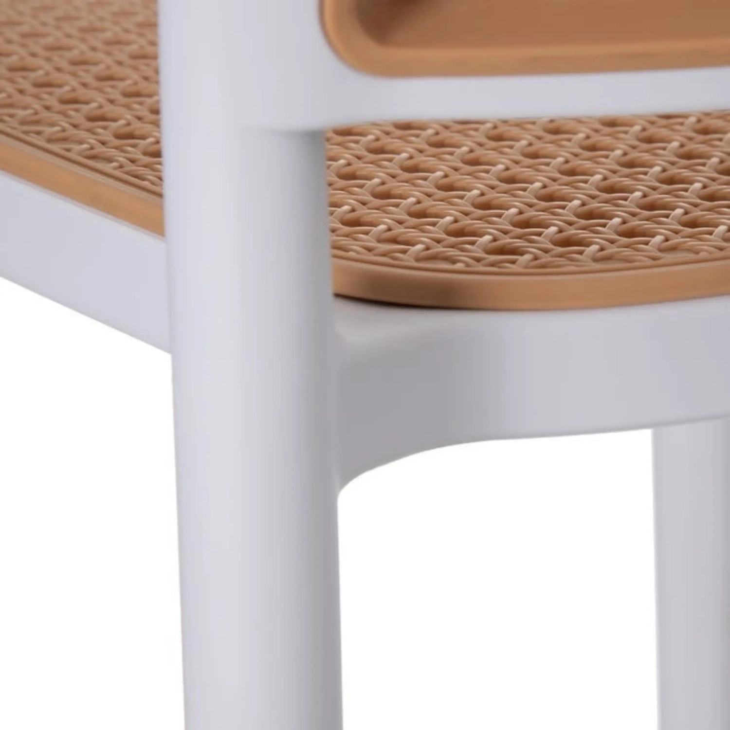 Zestaw 4 krzeseł Moulin z syntetycznego rattanu – Mueble Design