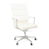 Task Fauteuil de bureau haut de gamme | Fauteuil de direction en cuir italien
