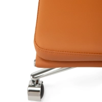 Task Premium Desk Chair | Italian Leather Office Chair with Wheels