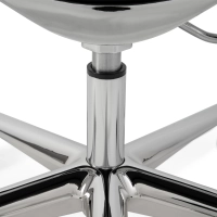 Task Fauteuil de bureau haut de gamme | Fauteuil de bureau en cuir italien avec roulettes