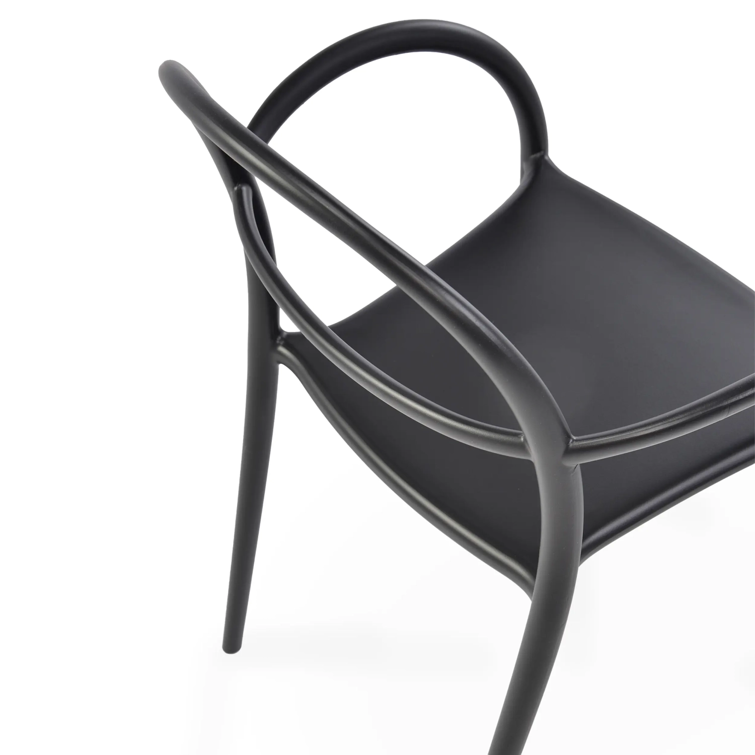 Master – stapelbarer Designer-Stuhl für den Außenbereich | Sessel aus Polypropylen